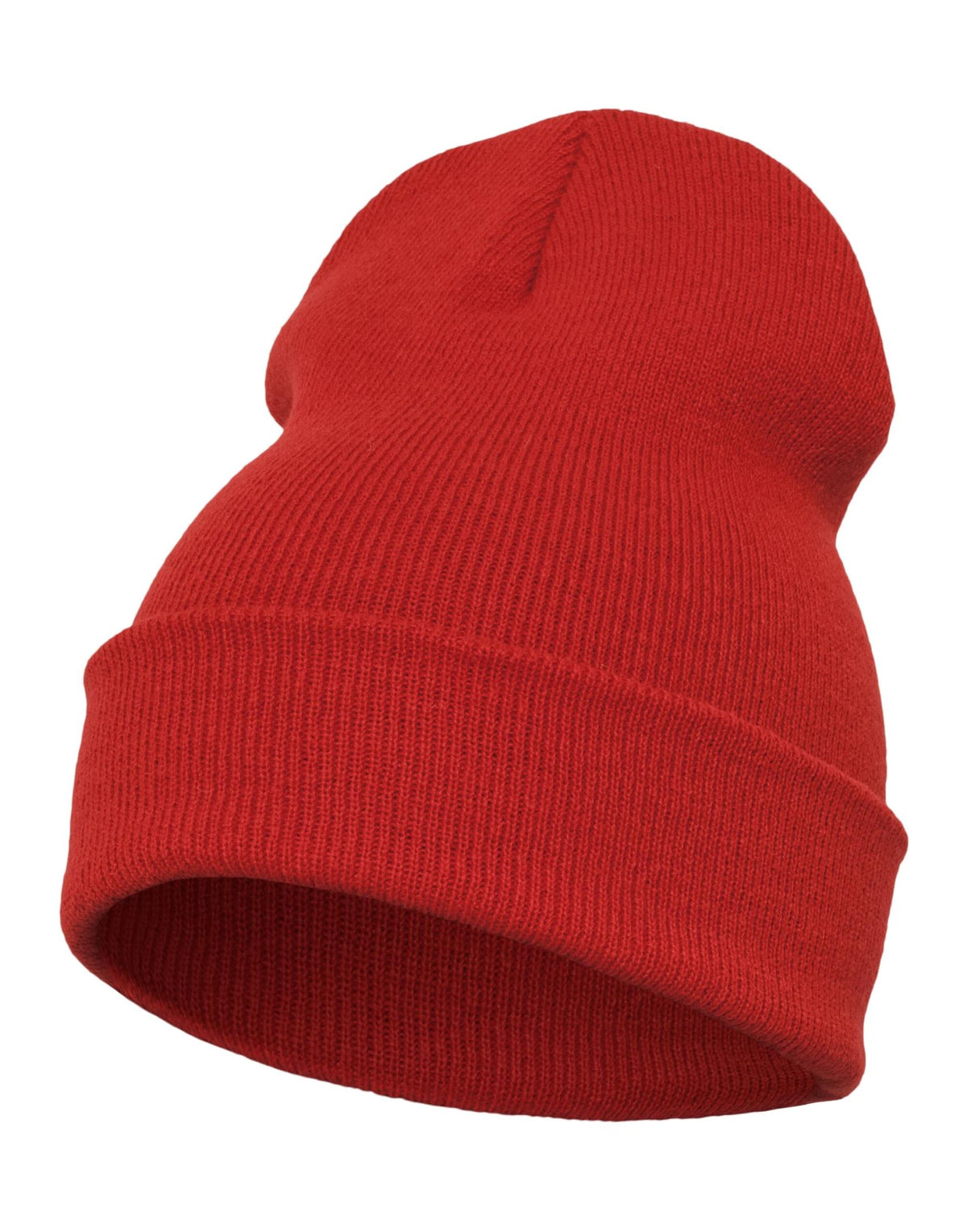 1501KC Flexfit YP Cuffed Knit Beanie - Red - 1501KC