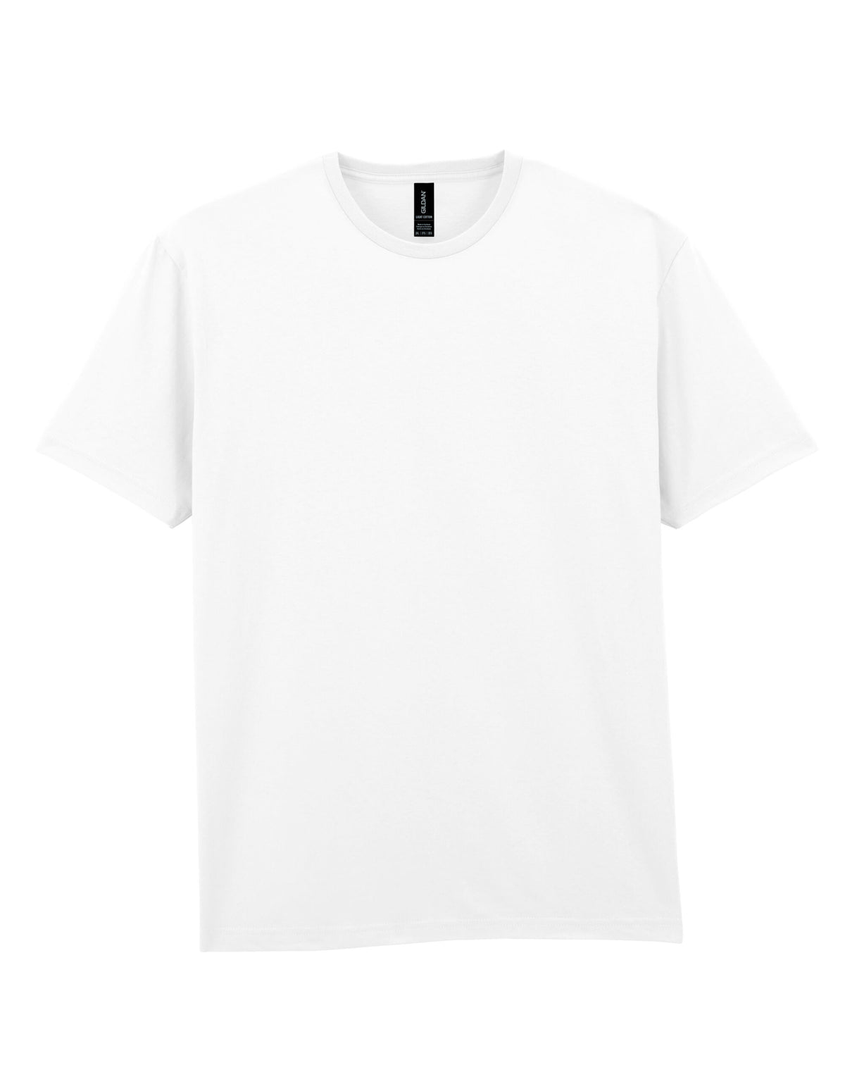 3000 Gildan Light Cotton Adult T-Shirt - White - 3000