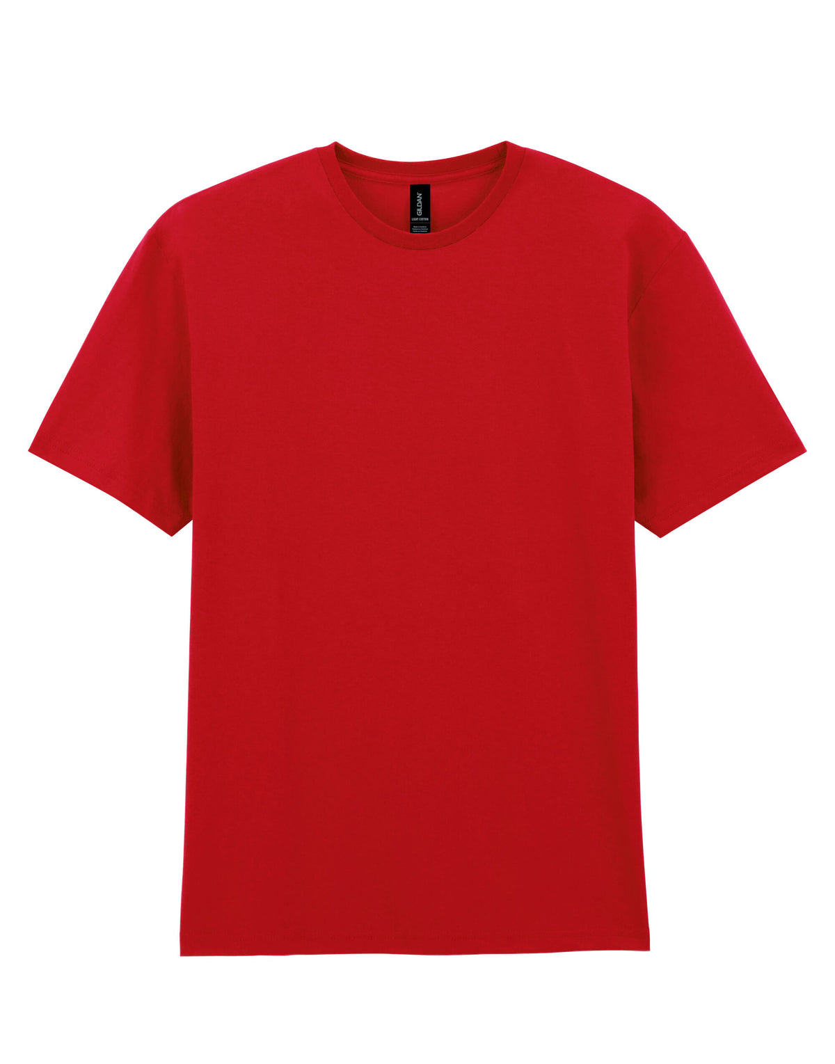 3000 Gildan Light Cotton Adult T-Shirt - Red - 3000