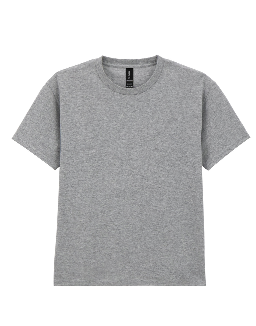 3000B Gildan Light Cotton Youth T-Shirt - Sport Grey - 3000B