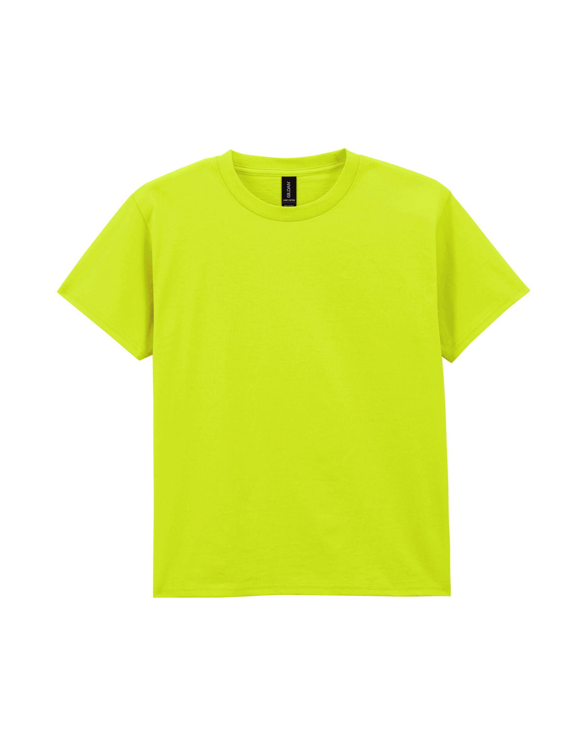 3000B Gildan Light Cotton Youth T-Shirt - Safety Green - 3000B