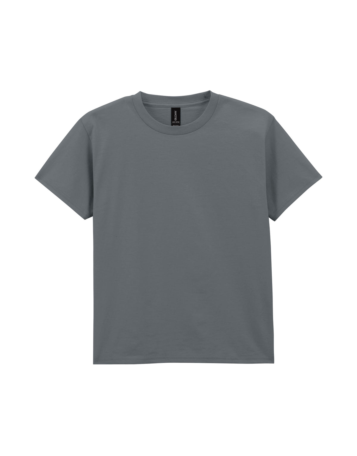 3000B Gildan Light Cotton Youth T-Shirt - Charcoal - 3000B