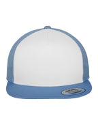6006W Flexfit Classic Trucker - C.Blue/White/C.Blue - 6006W