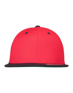 6089MT Flexfit Two Tone Classic Snapback Cap - Red/Black - 6089MT
