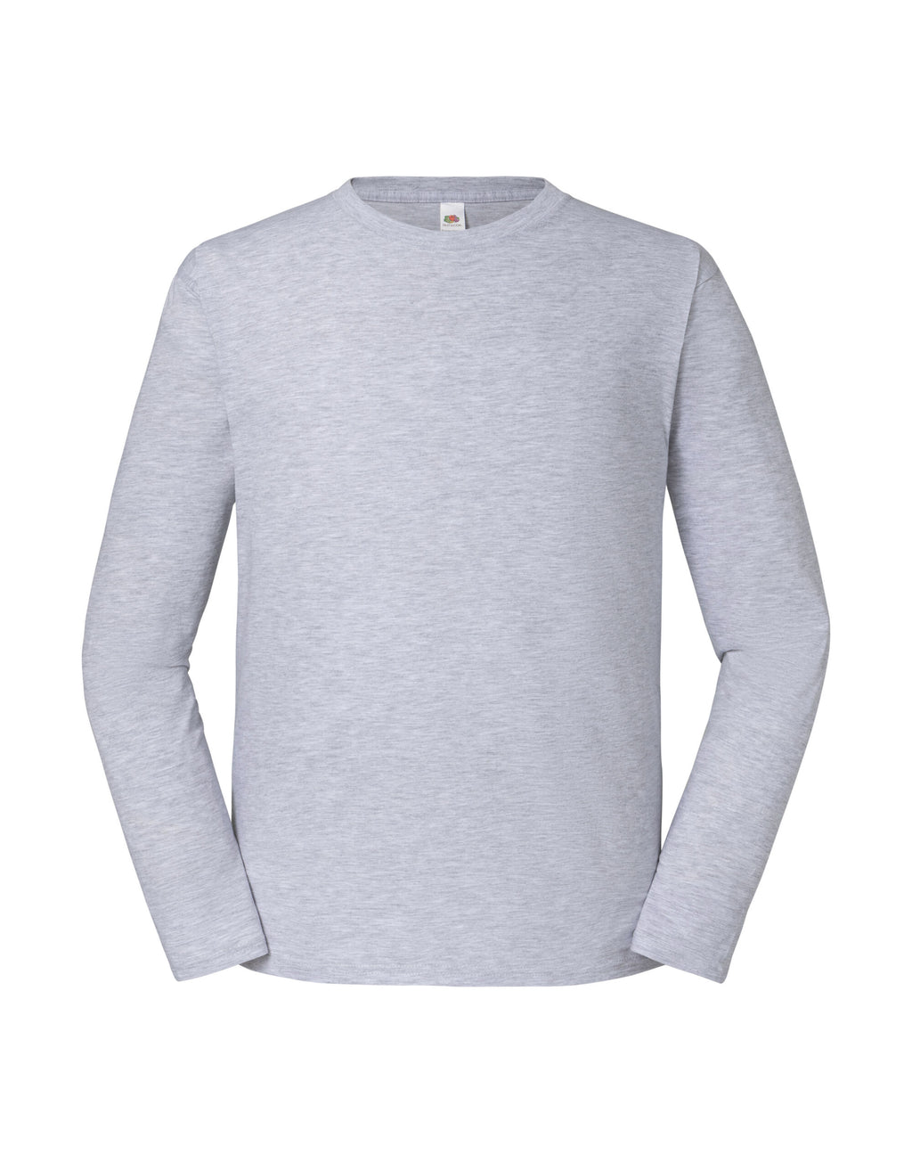 61360 FOTL Mens Iconic 195 Premium LS T - Heather Grey - 61360