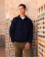 62288 FOTL Iconic Premium Zip Neck Sweat