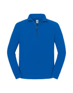 62288 FOTL Iconic Premium Zip Neck Sweat - Royal - 62288