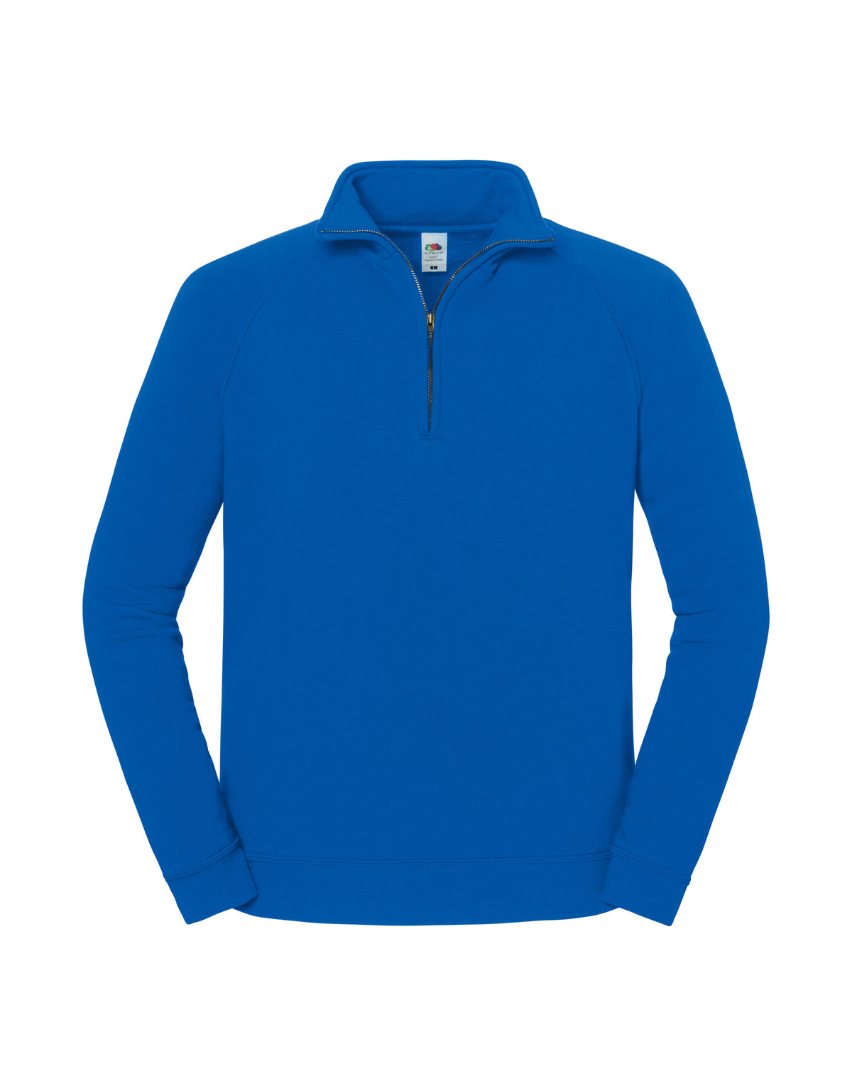 62288 FOTL Iconic Premium Zip Neck Sweat - Royal - 62288