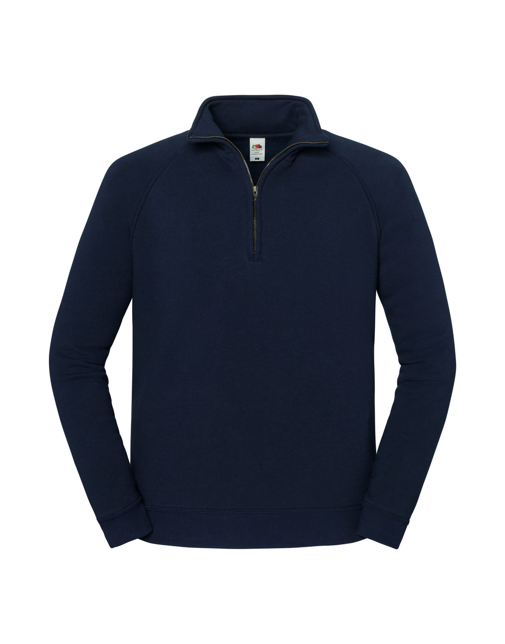 62288 FOTL Iconic Premium Zip Neck Sweat - Deep Navy - 62288