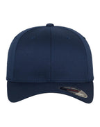 6277 Flexfit Wooly Combed Cap - Navy - 6277