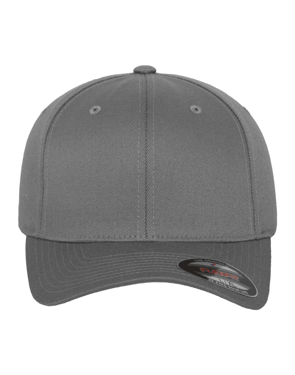 6277 Flexfit Wooly Combed Cap - Grey - 6277