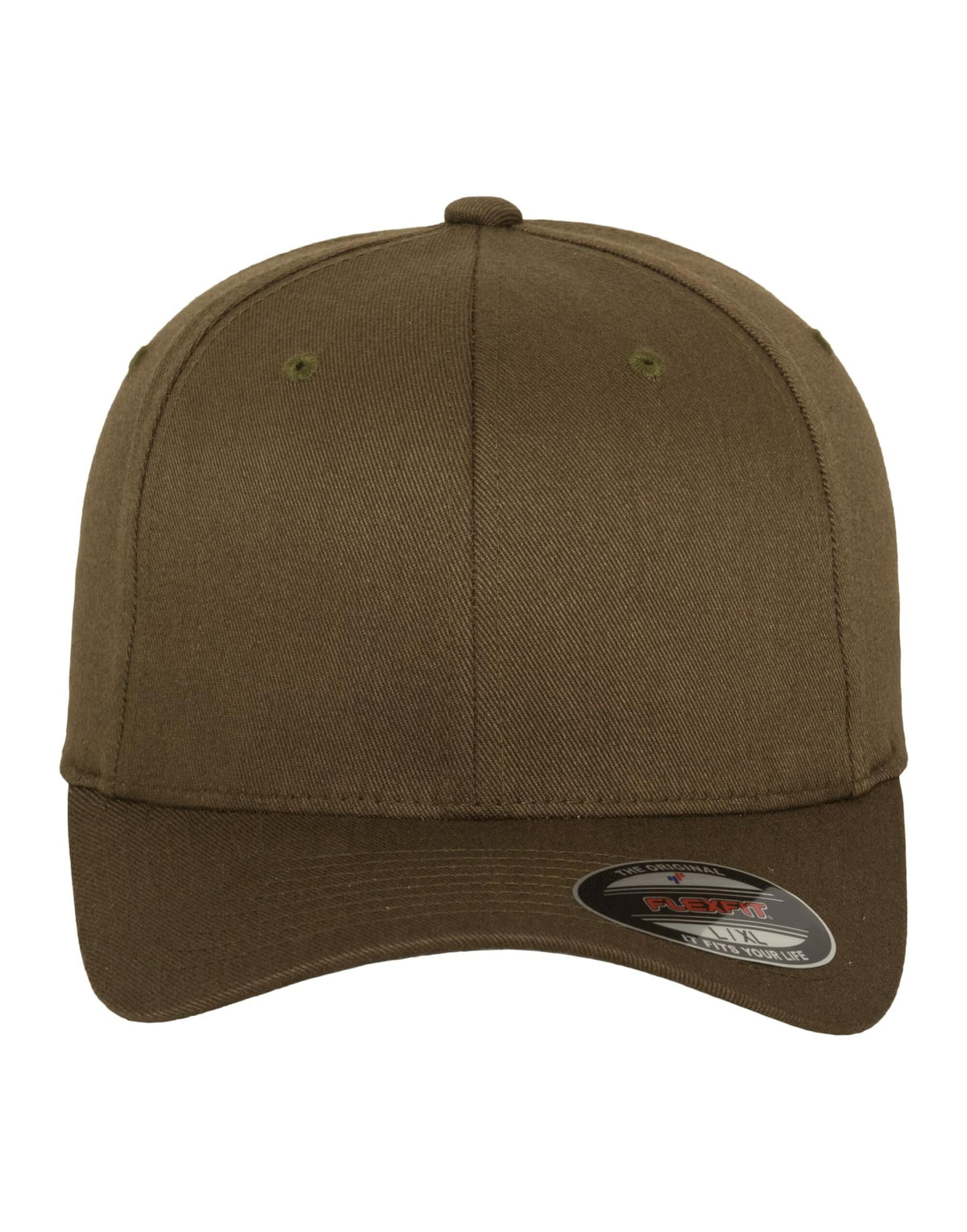 6277 Flexfit Wooly Combed Cap - Olive - 6277