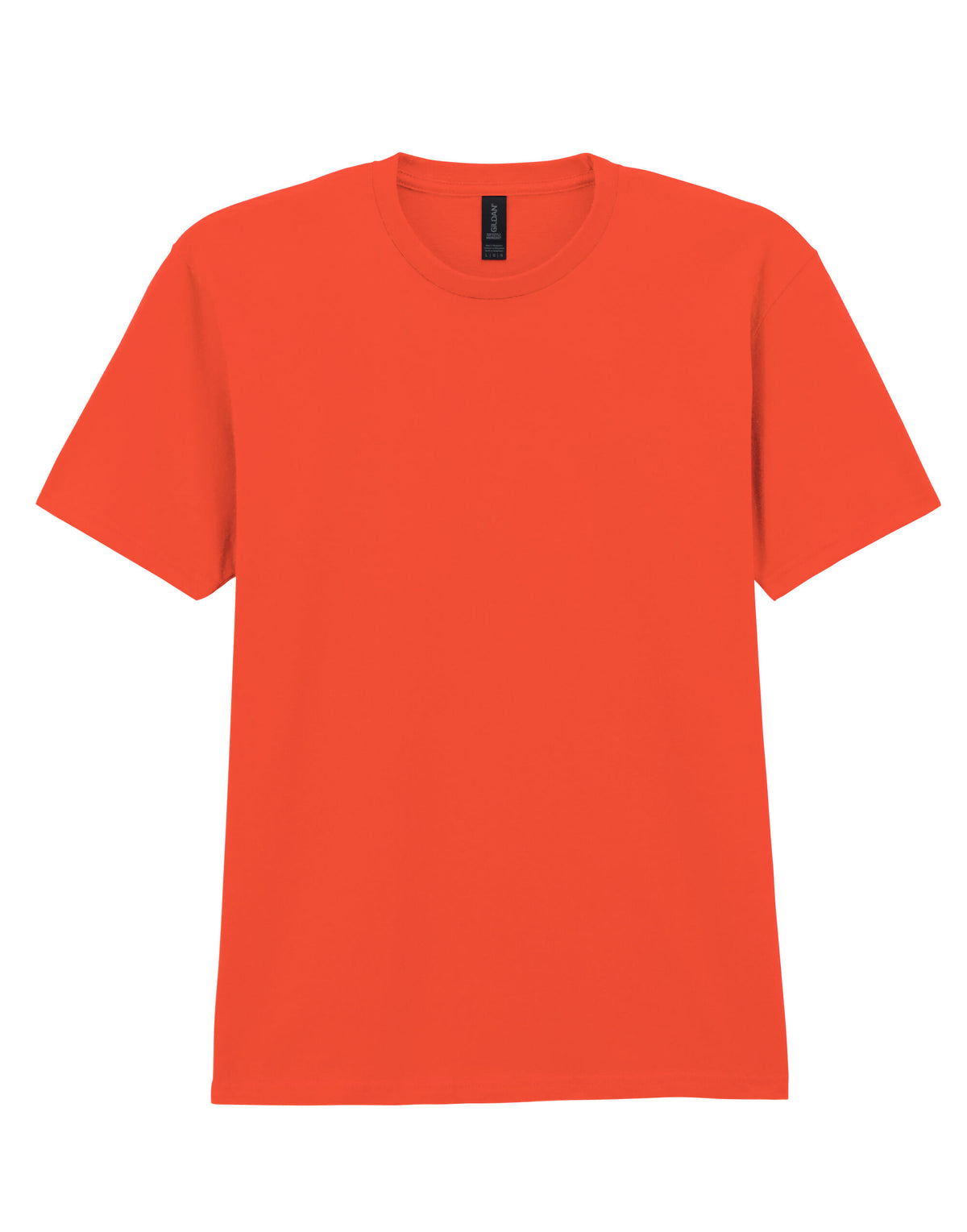 65000 Gildan Softstyle Midweight Adult T-Shirt - Orange - 65000