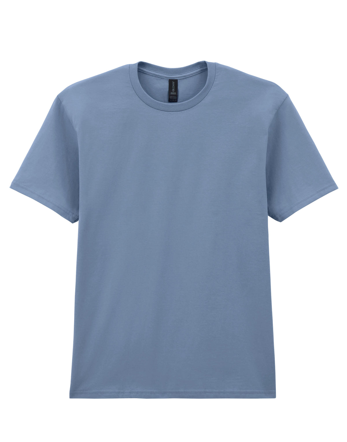 65000 Gildan Softstyle Midweight Adult T-Shirt - Stone Blue - 65000