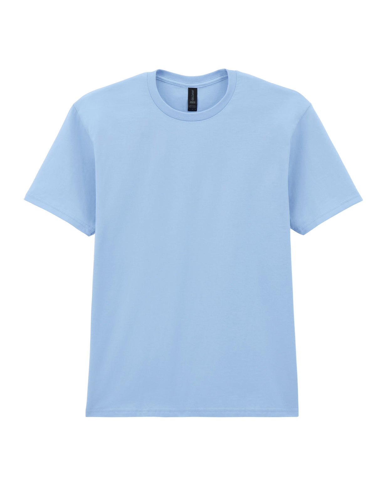 65000 Gildan Softstyle Midweight Adult T-Shirt - Light Blue - 65000