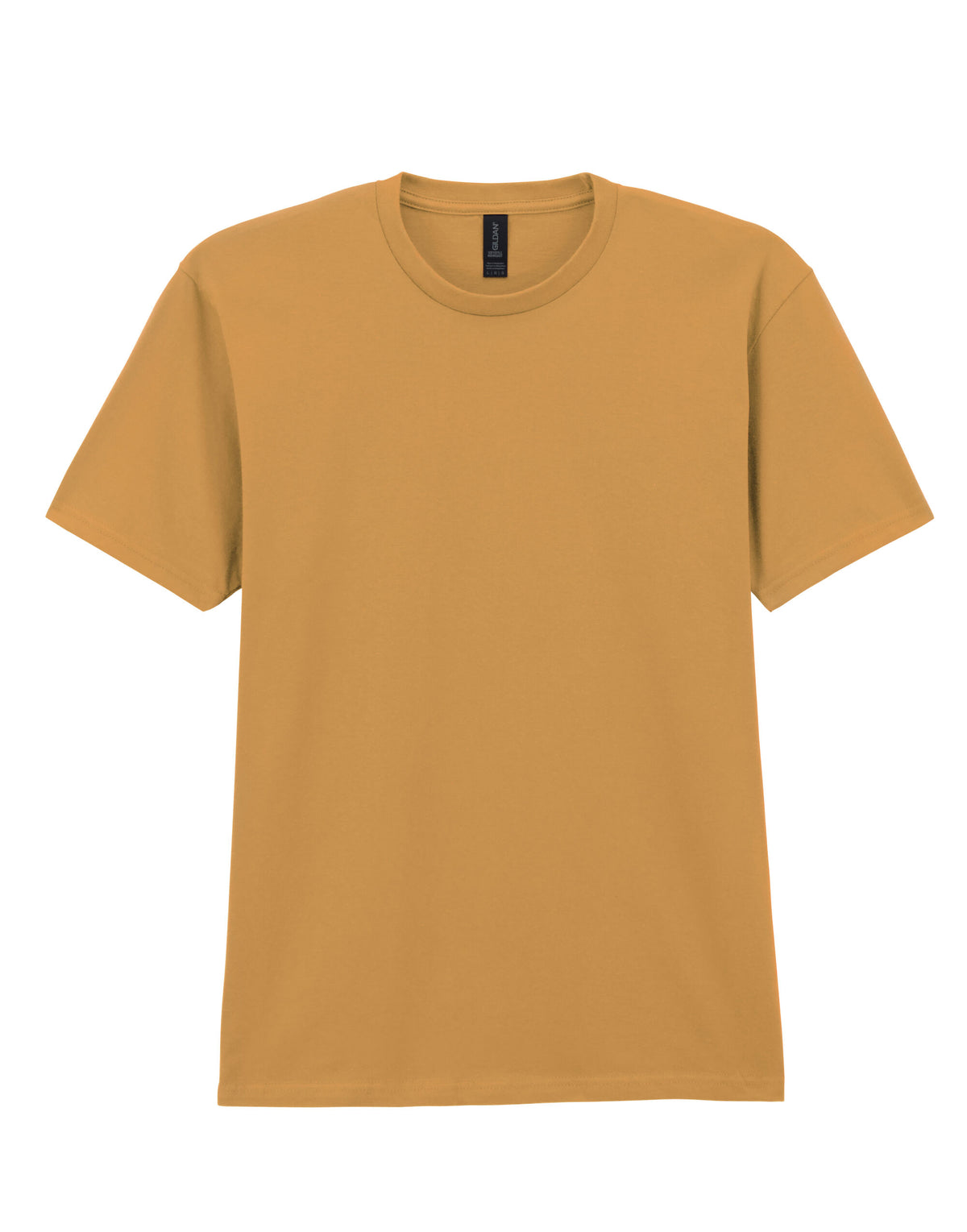 65000 Gildan Softstyle Midweight Adult T-Shirt - Mustard - 65000