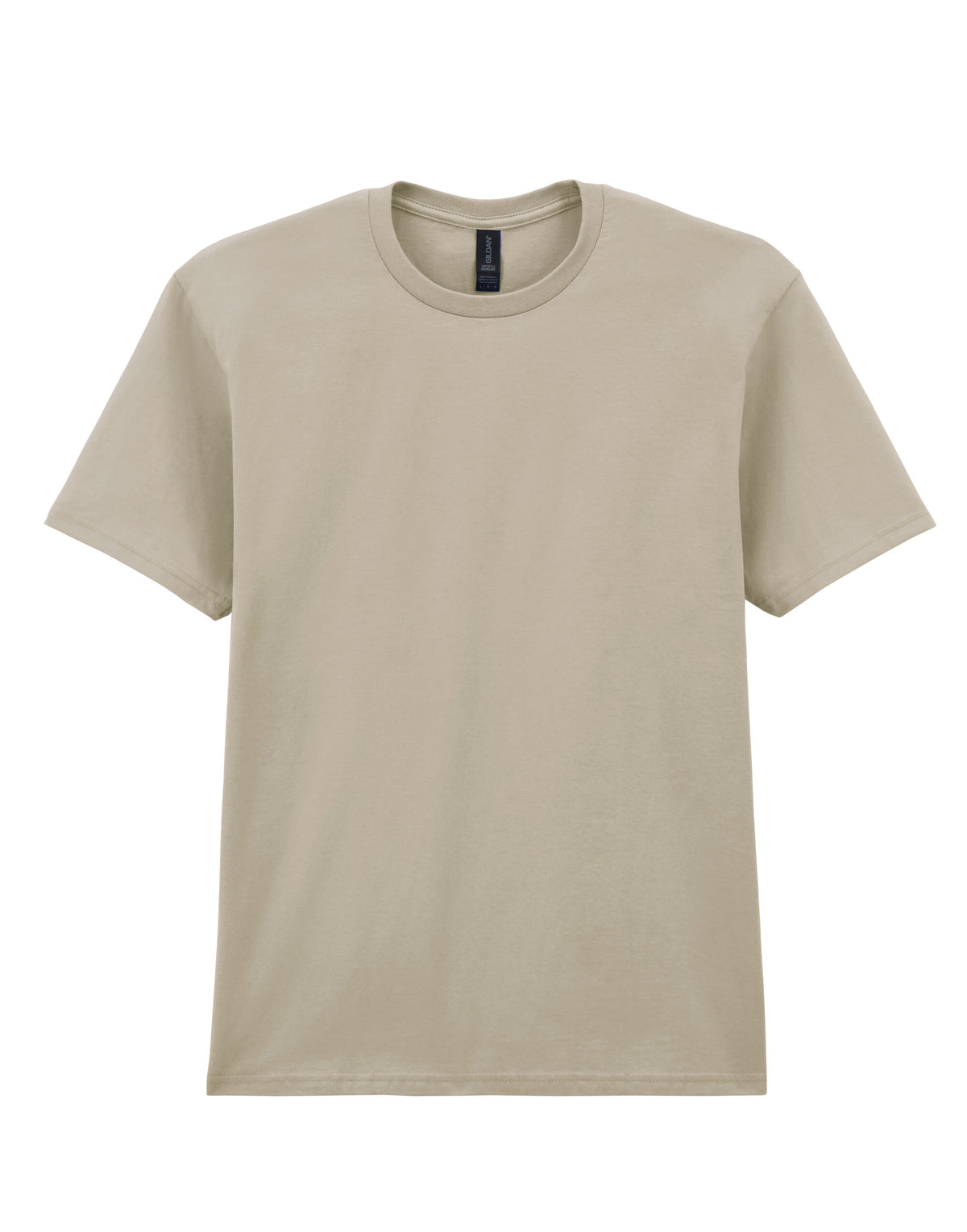 65000 Gildan Softstyle Midweight Adult T-Shirt - Sand - 65000