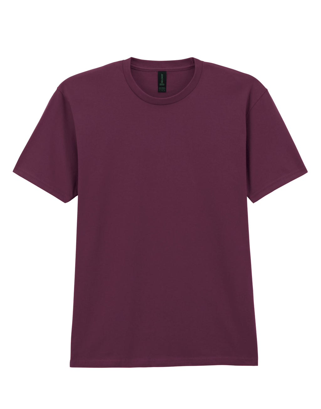 65000 Gildan Softstyle Midweight Adult T-Shirt - Maroon - 65000