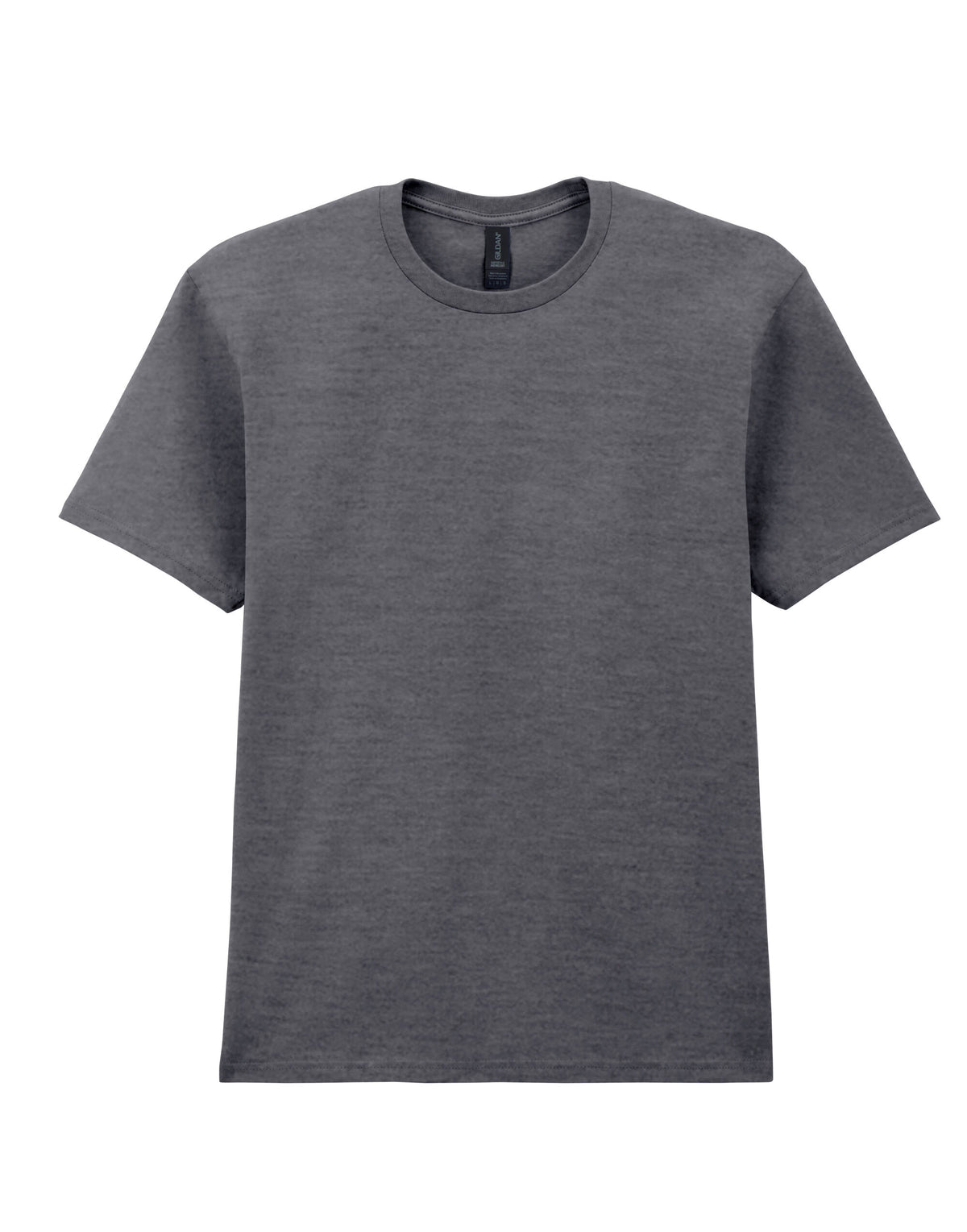 65000 Gildan Softstyle Midweight Adult T-Shirt - Graphite Heather - 65000