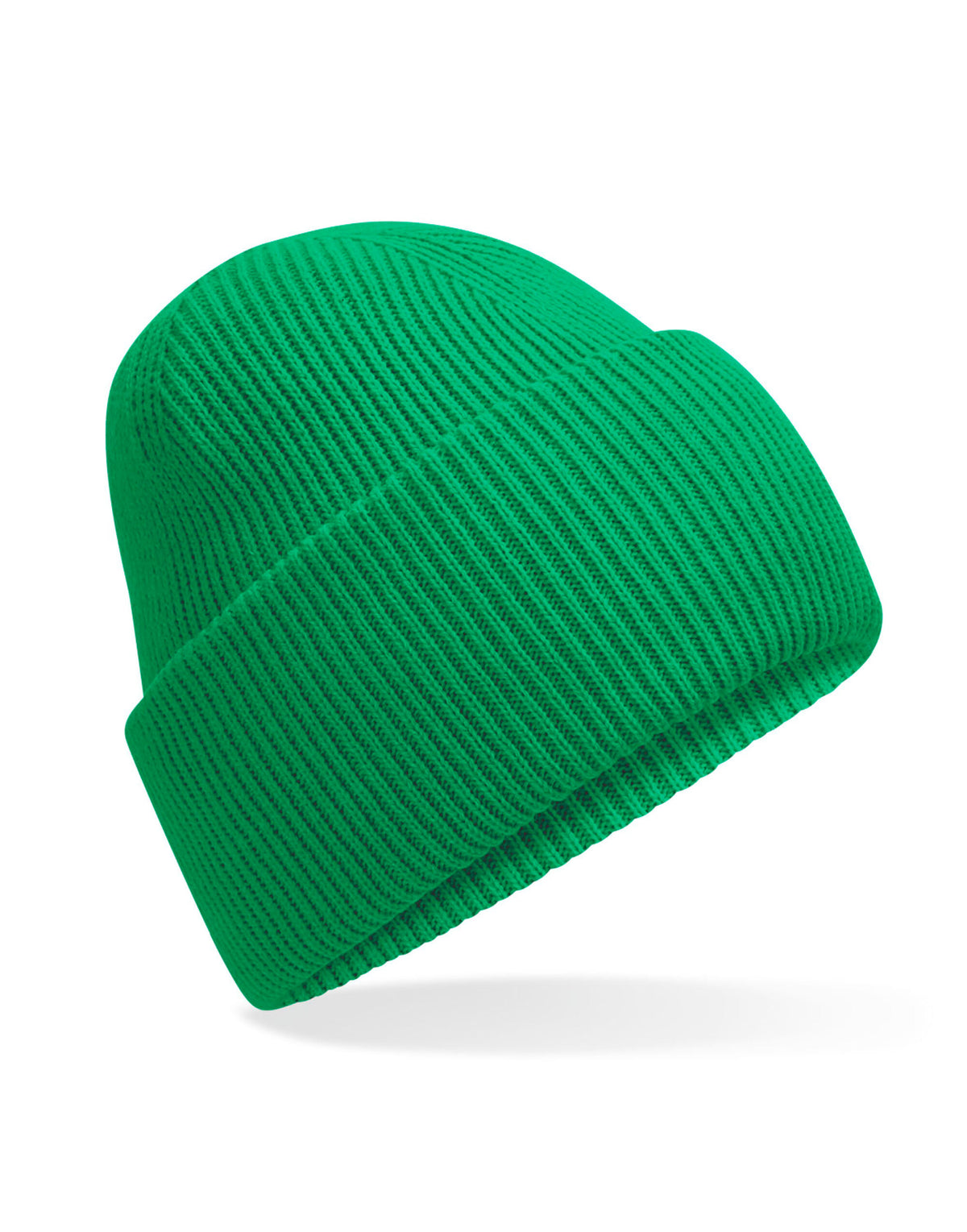 B385R Beechfield Classic Deep Cuffed Beanie - Kelly Green - B385R