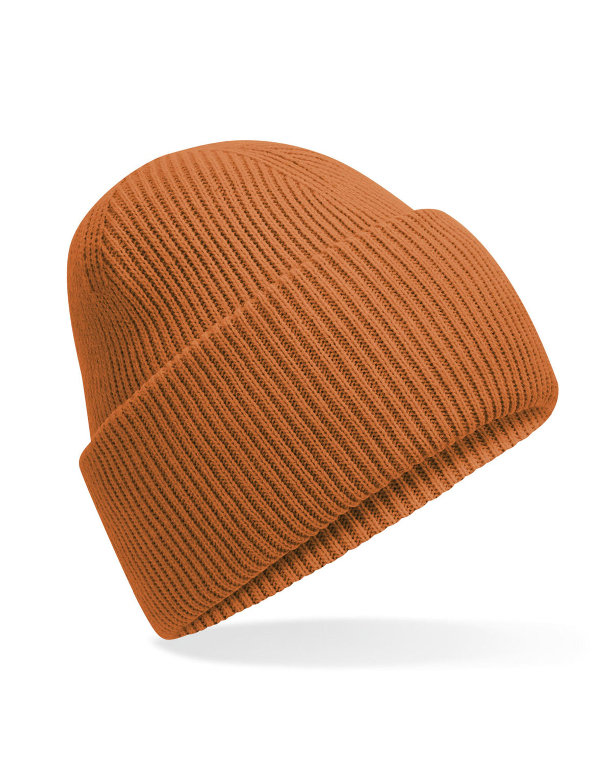 B385R Beechfield Classic Deep Cuffed Beanie - Pumpkin - B385R