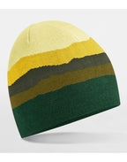 B394R Beechfield Mountain Peaks Pull On Beanie - Alpine Peaks - B394R