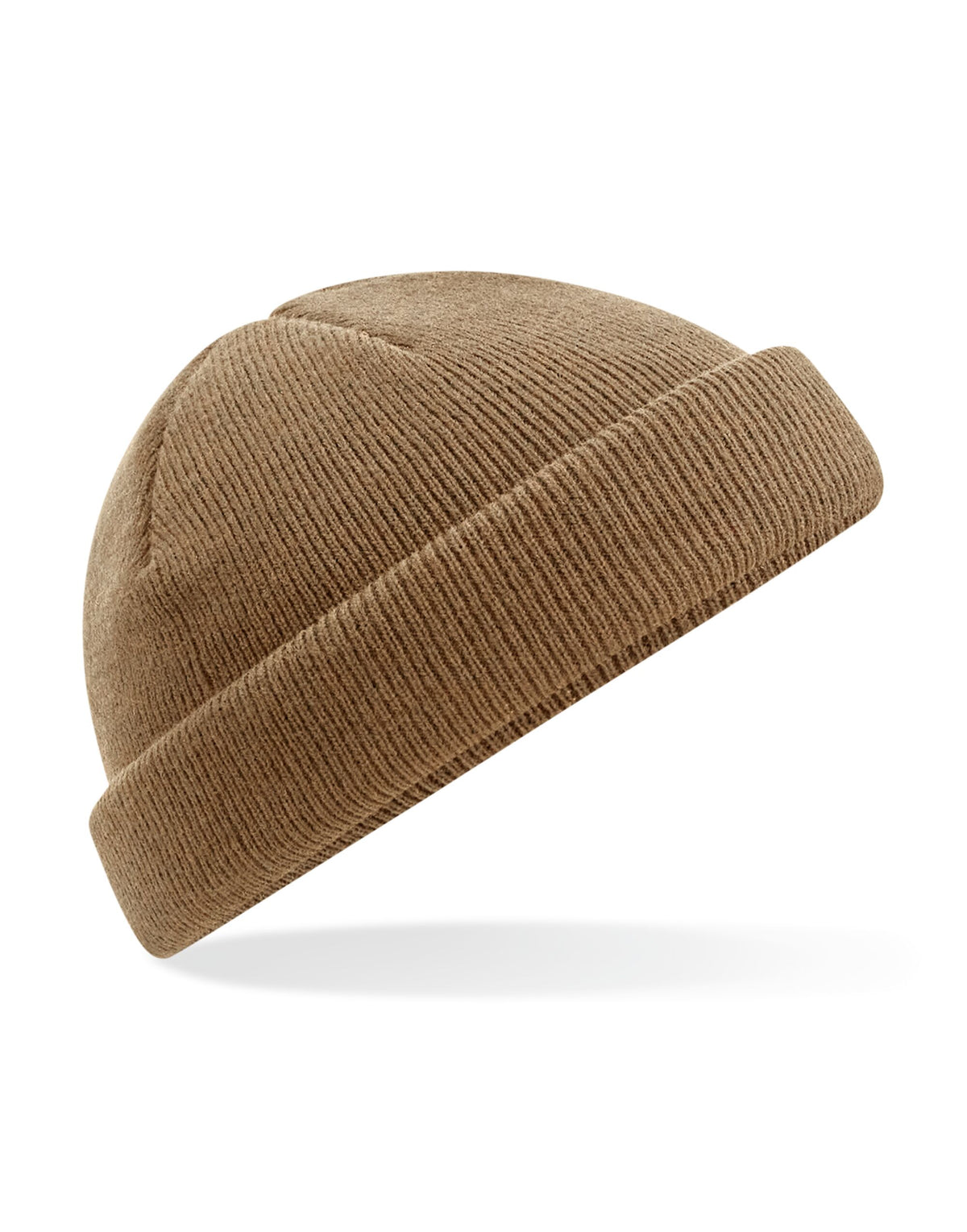 B43R Beechfield Recycled Mini Fisherman Beany - Biscuit - B43R