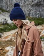 B450N Beechfield Organic Cotton Snowstar Beanie