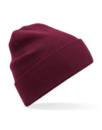 B45N Beechfield Organic Cotton Original Beany - Burgundy - B45N