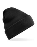B45R Beechfield Recycled Original Cuff Beanie - Black - B45R