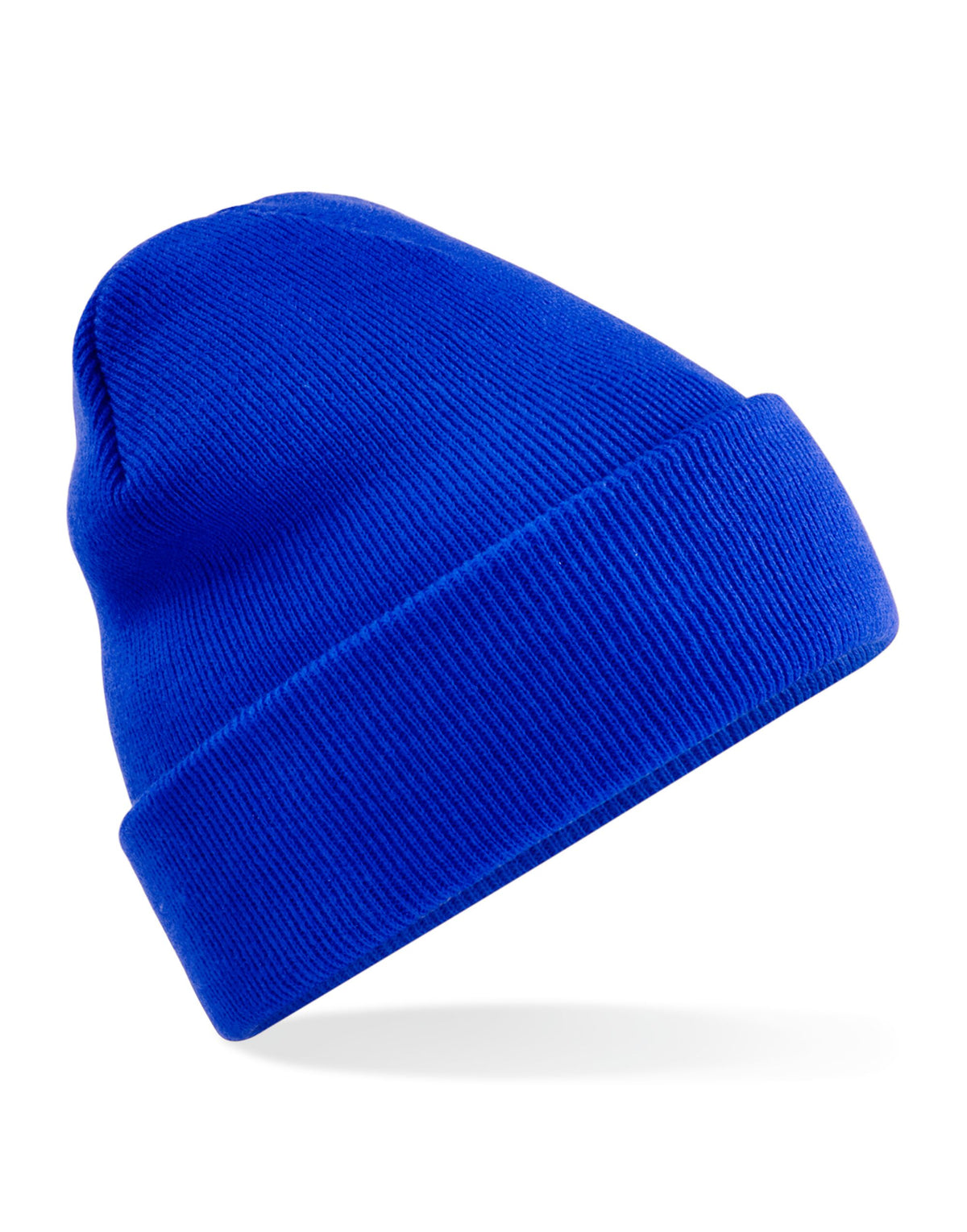 B45R Beechfield Recycled Original Cuff Beanie - Bright Royal - B45R