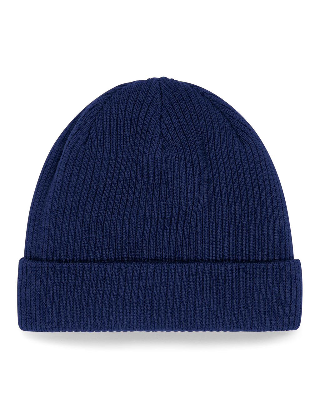 B50N Beechfield Organic Cotton Beanie - Oxford Navy - B50N