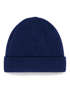 B50N Beechfield Organic Cotton Beanie - Oxford Navy - B50N