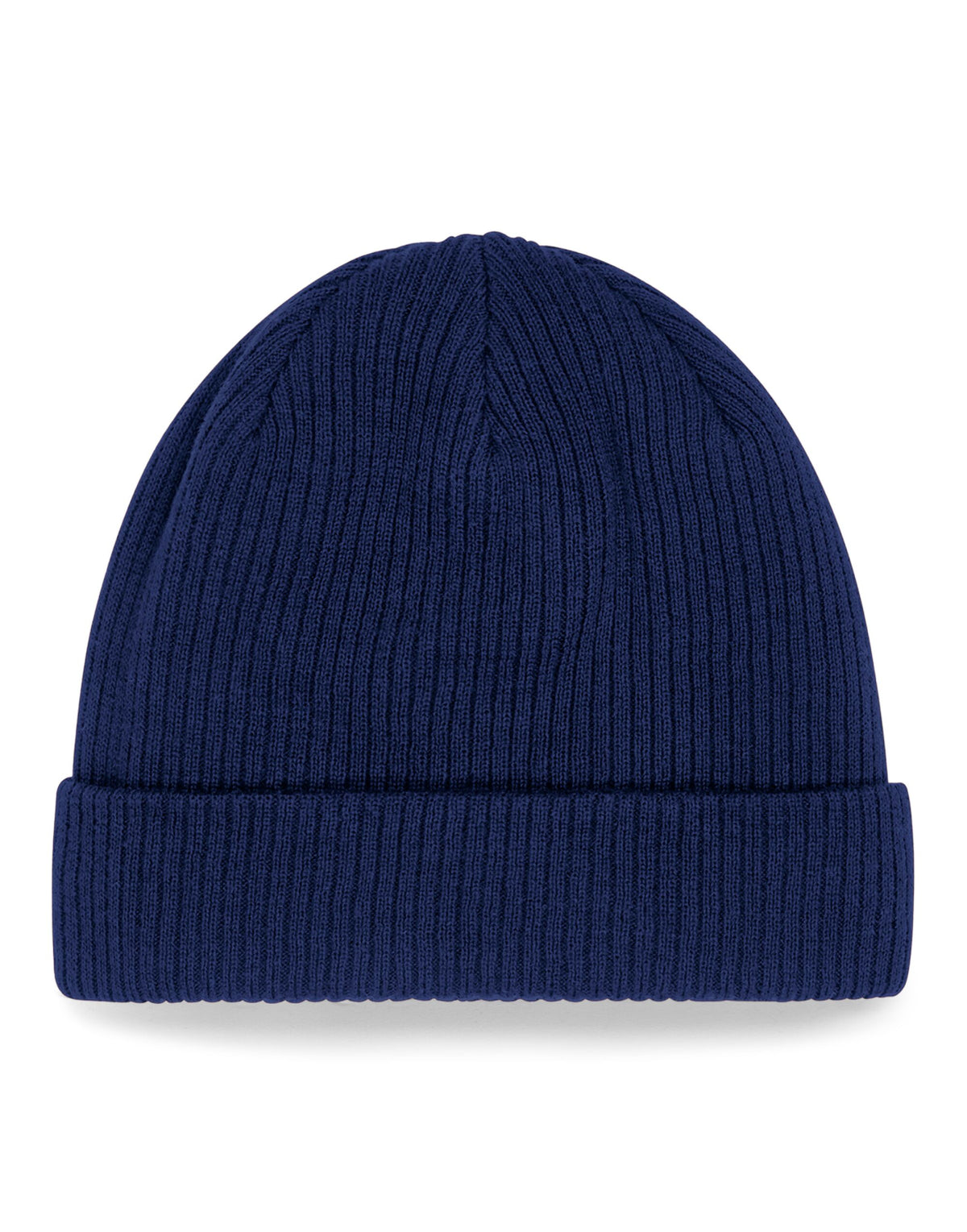 B50N Beechfield Organic Cotton Beanie - Oxford Navy - B50N