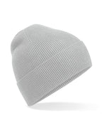 B51N Beechfield Organic Cotton Fine Knit Bean - Light Grey - B51N