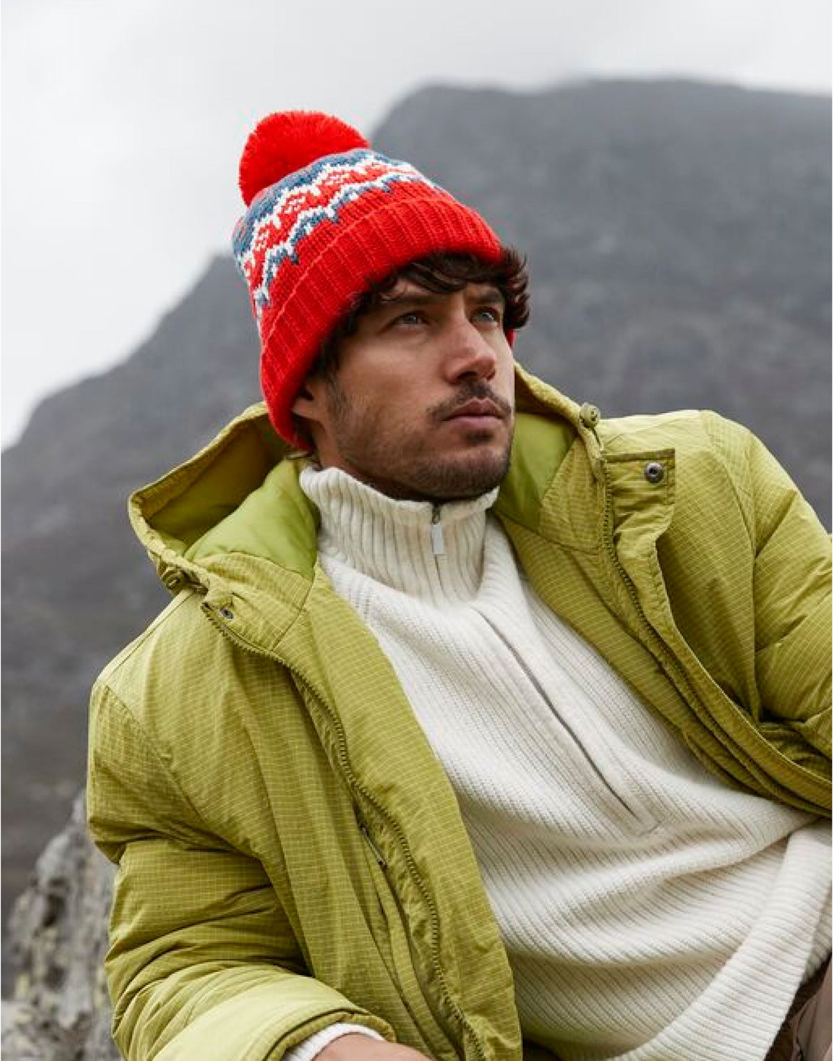 B528 Beechfield Retro Ski Beanie