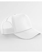 B634R Beechfield Classic Foam Trucker - White - B634R
