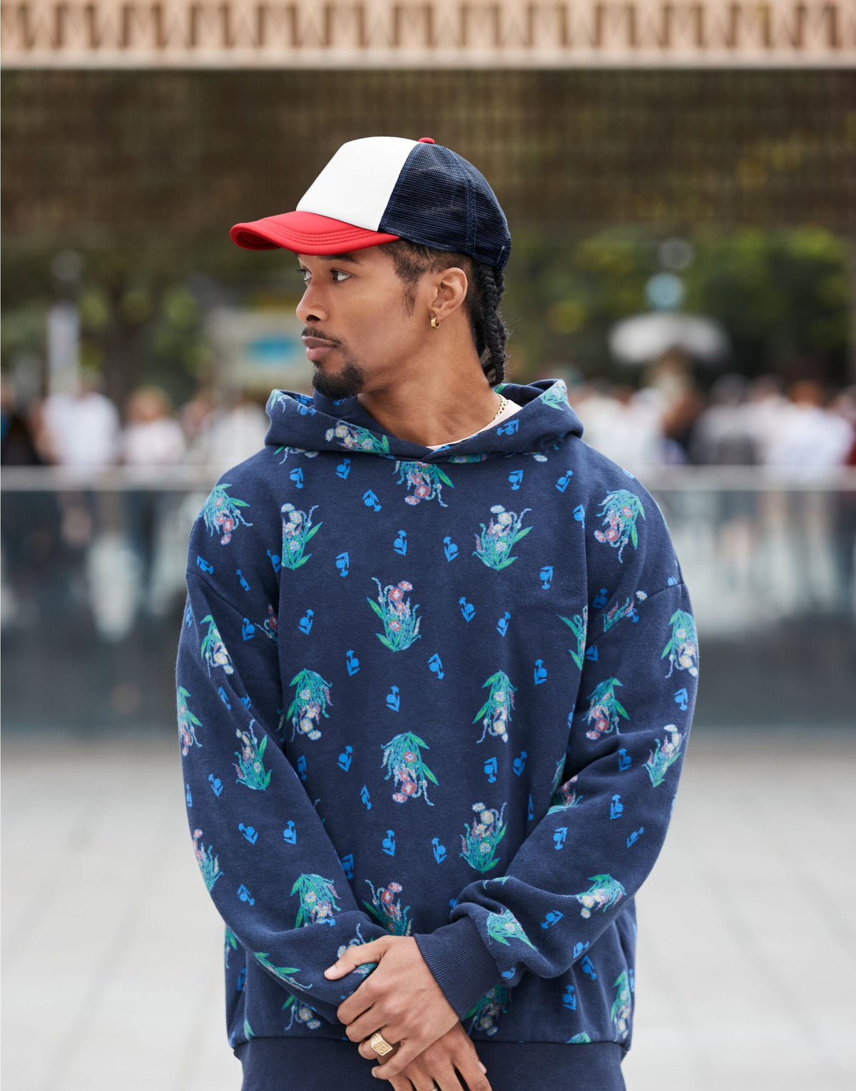 B639 Beechfield Retro 5 Panel Trucker