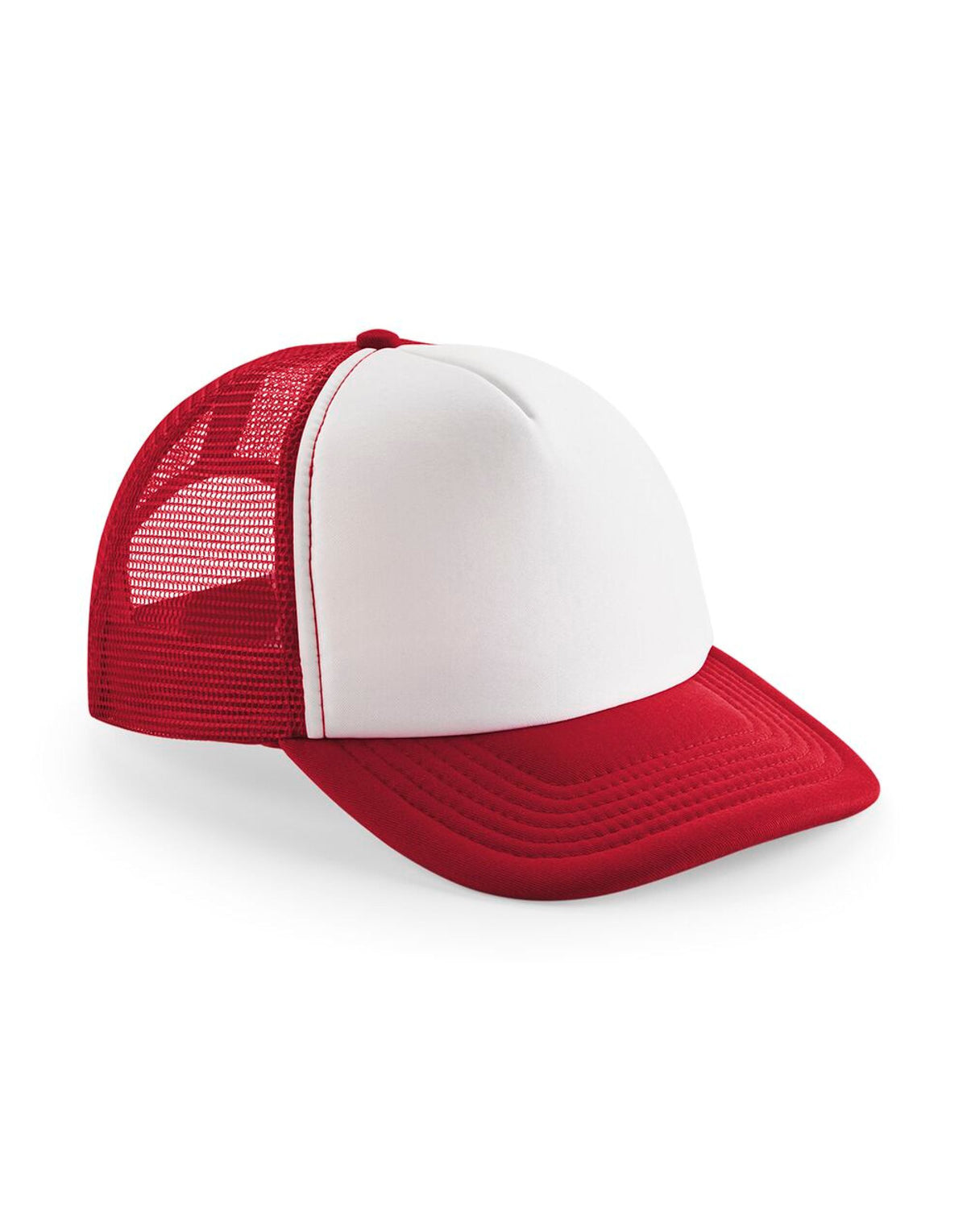 B645B Beechfield Junior Vintage SB Trucker - Classic Red/White - B645B