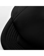B645B Beechfield Junior Vintage SB Trucker - Black/Black - B645B