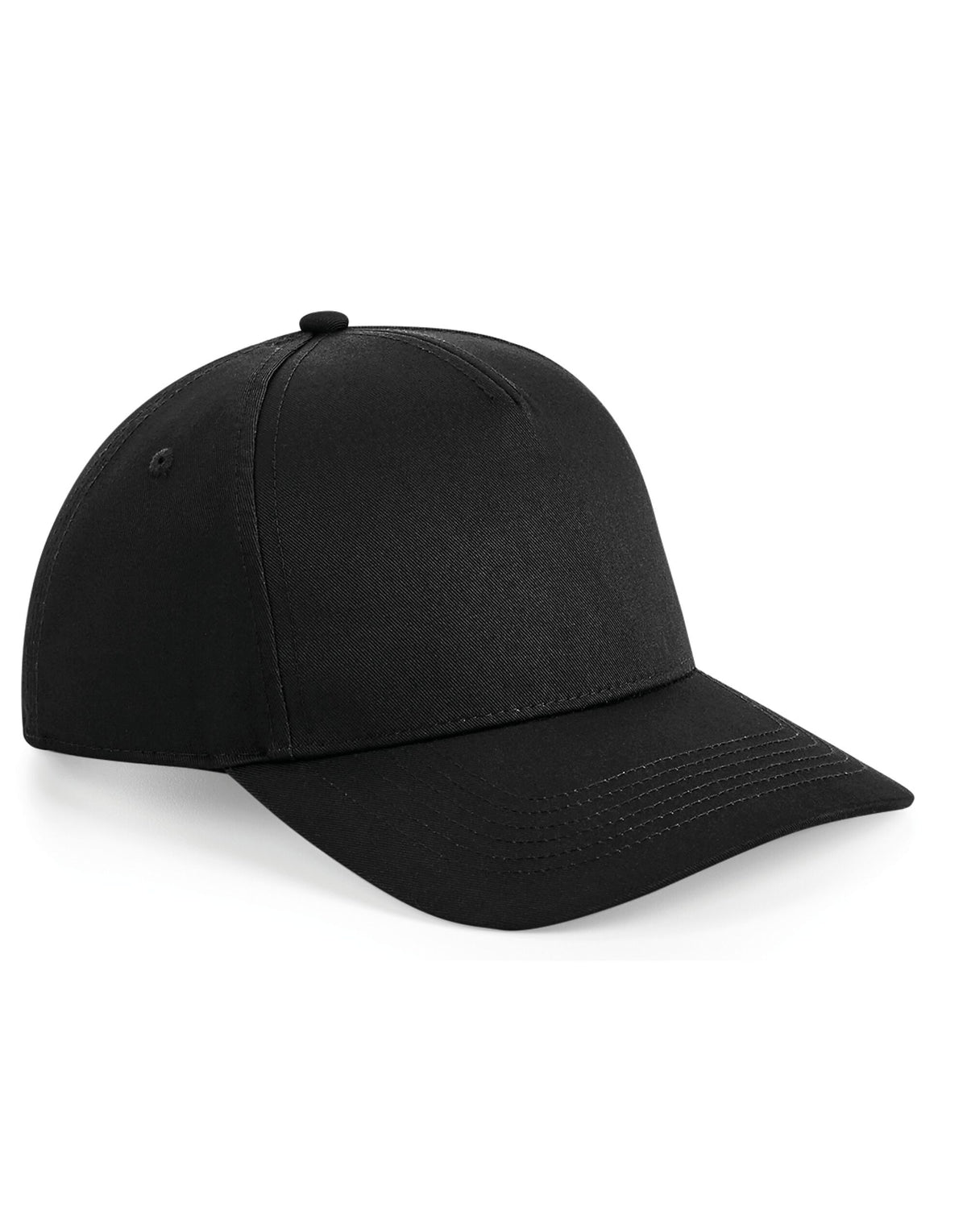 B649 Beechfield Urbanwear 5 Panel Snapback - Black - B649