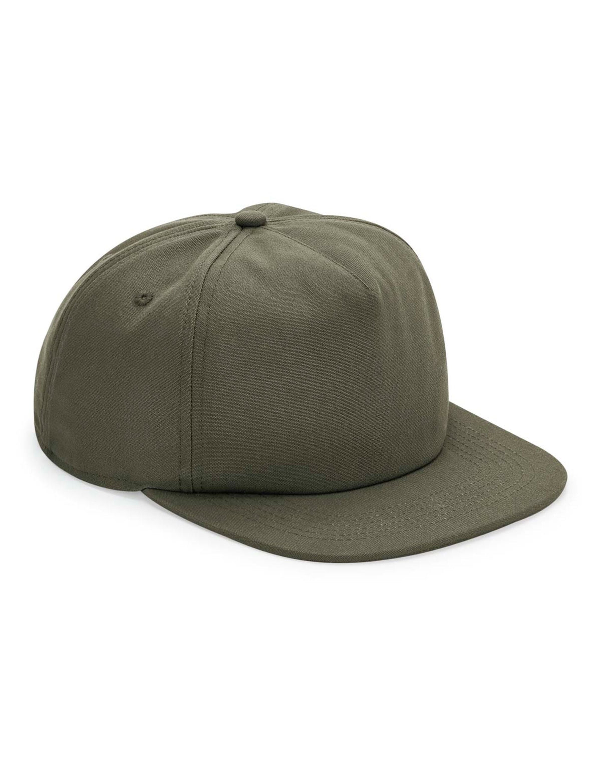 B64N Beechfield Organic Cotton 5 Panel Cap