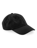 B652N Beechfield Organic Cottn 6 Panel Dad Cap - Black - B652N