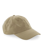 B652N Beechfield Organic Cottn 6 Panel Dad Cap - Desert Sand - B652N