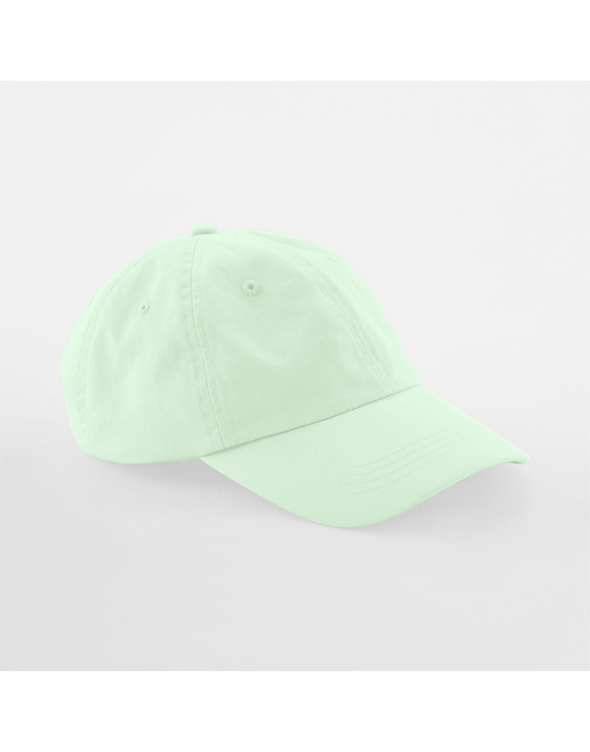 B653B Beechfield Jr Low Pro 6 Panel Dad Cap - Pastel Mint - B653B