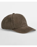 B657 Beechfield Relaxed 5 Panel Vintage Cap
