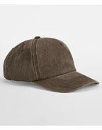 B657 Beechfield Relaxed 5 Panel Vintage Cap