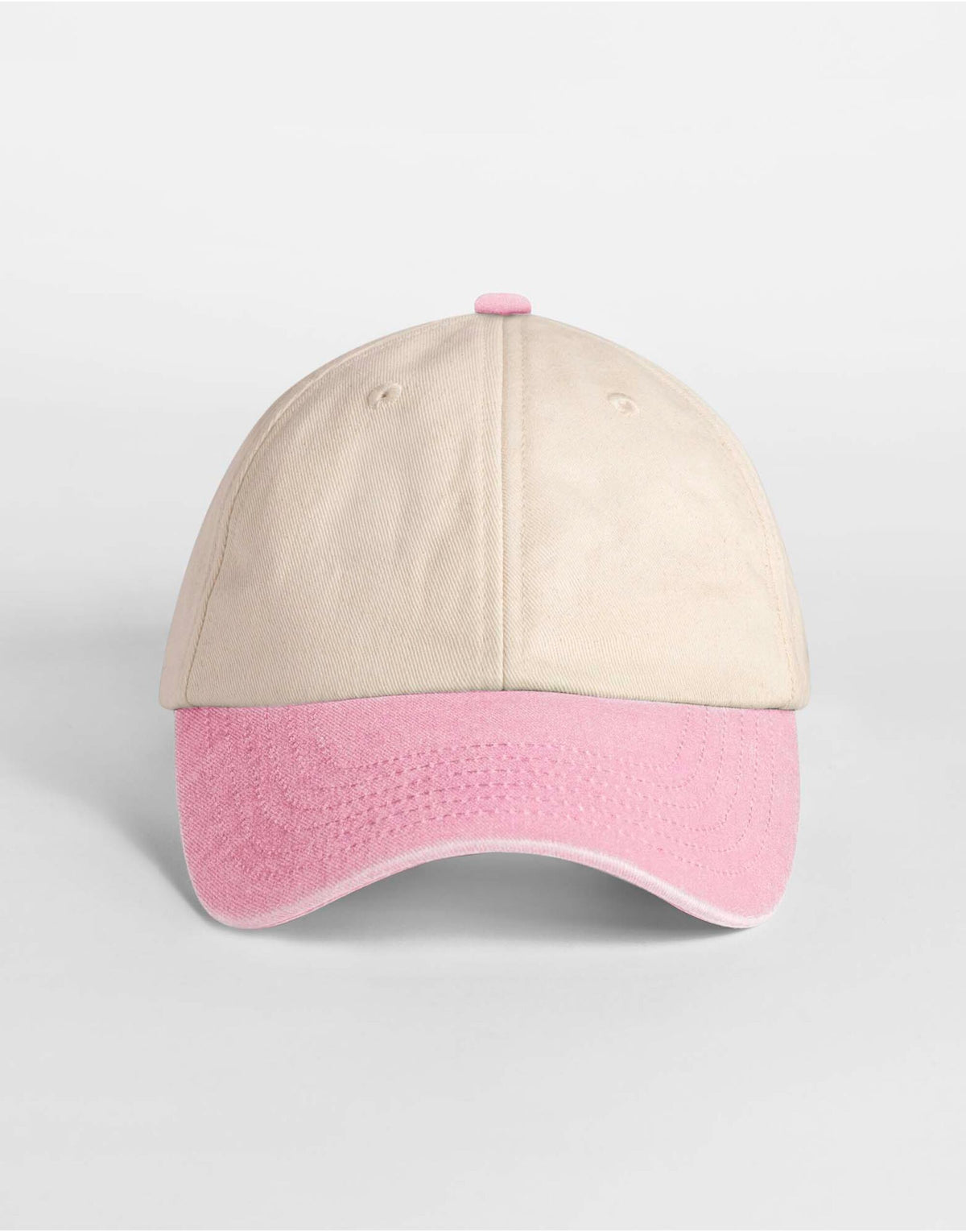Beechfield Contrast Peak Vintage Cap