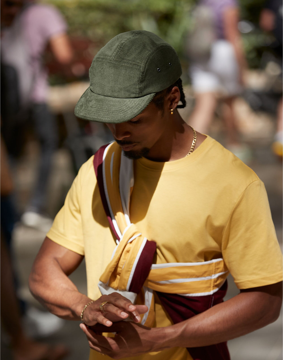 B679 Beechfield EarthAware® Organic Cord Cap