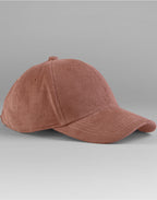 B680 Beechfield EarthAware® Cord Baseball Cap - Redwood - B680